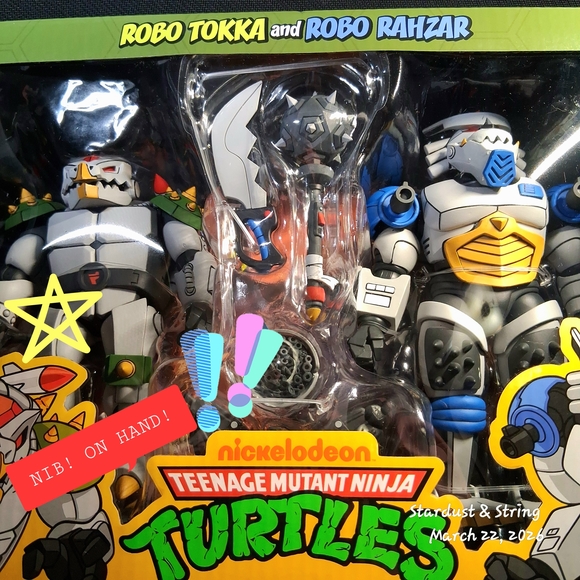 Robo Tokka & Rahzar Haulathon TMNT NECA 7